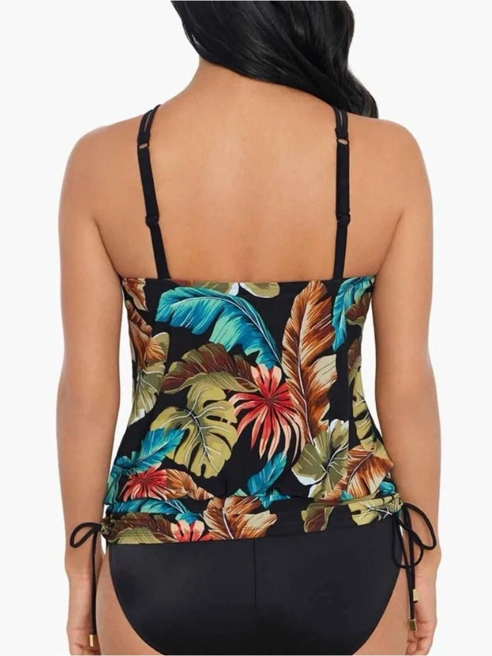 NWT Magicsuit Susan Aloe Tropical One Piece Swimsuit dress Size 10